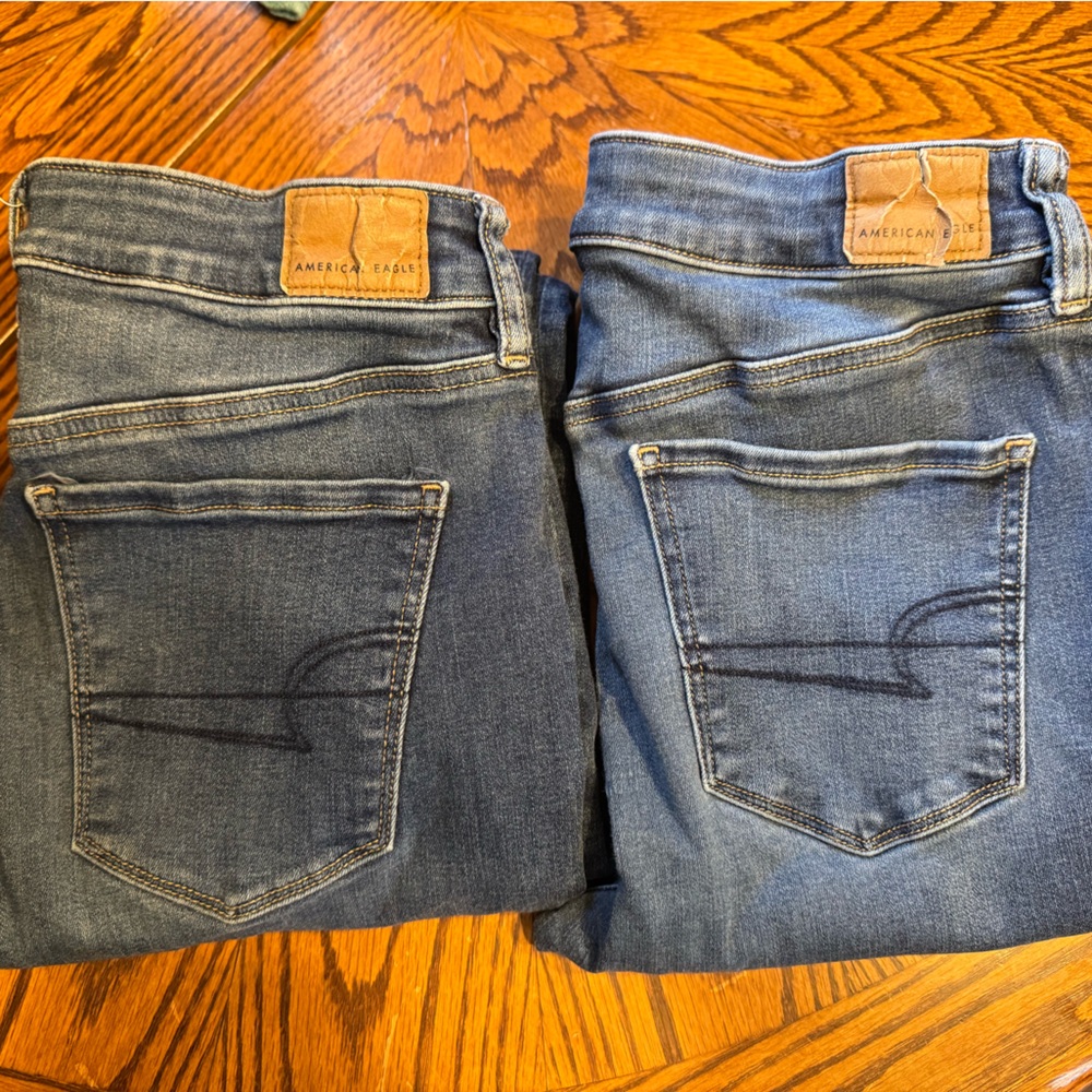 American Eagle Outfitters Blue Bootcut Jeans